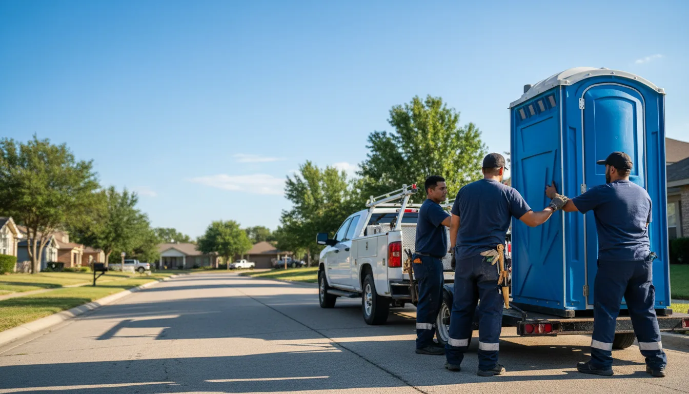 Portable Toilet Rental in Houma, LA near me